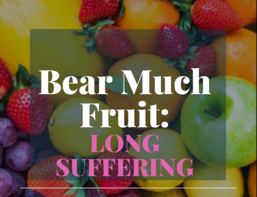 Bear Much Fruit By the Spirit of God – Longsuffering